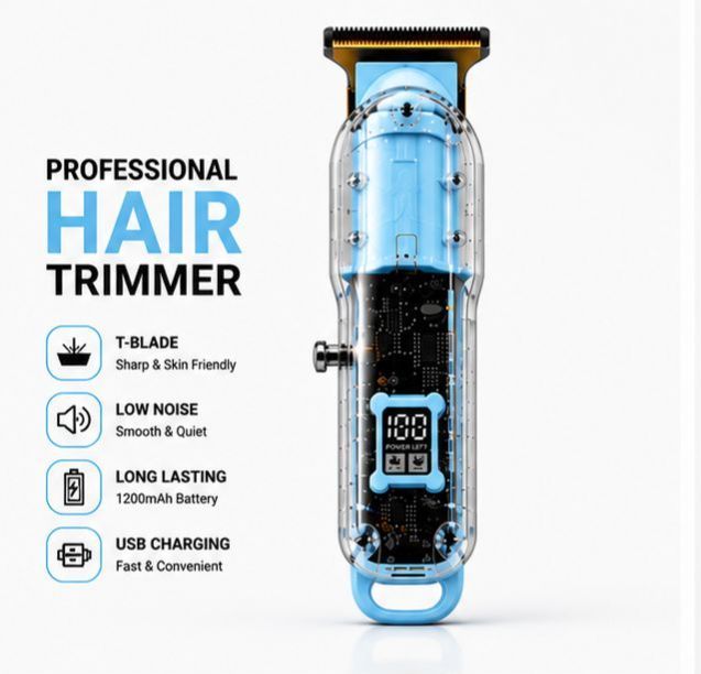 Hair%20Trimmer%20for%20Men%20Rechargeable%20Beard%20Trimmer%20Professional%20Cordless%20Hair%20Clipper%20and%20Shaver%20with%20Transparent%20T%20Blade%20and%20LED%20Display%20USB%20Charging%20Barber%20Grooming%20Kit%20for%20Mustache%20and%20Hair%20Cutting%20Machine%20-%20Image%202