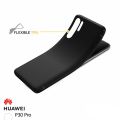 Huawei P30 Pro MATTE BLACK SOFT SILICON FLEXIBLE TPU CASE SLIM  BACK COVER. 
