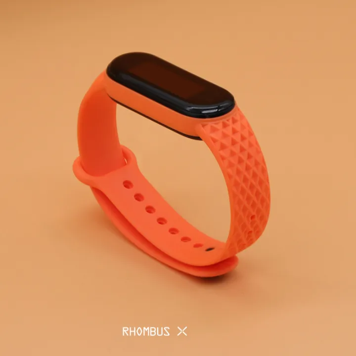 Suitable%20for%20Mi%20Band%205%20Strap%20Diamond%20Pattern%20Replacement%20Wristband%20%E3%80%90Fast%20delivery%E3%80%91%20In%20stock%20-%20Image%203