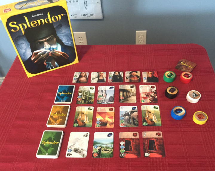 Splendor Board Game Strategy Game for Kids and Adults