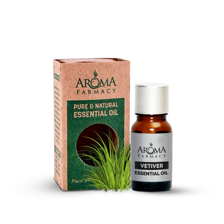 Vetiver Essential Oil 100% Pure & Natural - Undiluted (10ml)