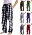 Pack Of 3 - Multicolor Cotton Check Trousers For Men. 