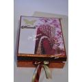 bridal dress box/ dress box/ packing box/ gift box/ wedding gift box/customise wedding bridal box/ size- 14x12x4.5 inch. 