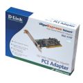 D-Link PCI Gigabit Fast Ethernet Network Adapter Card 10/100/1000 Desktop PC (DGE-530T). 