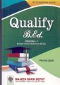 Qualify B.Ed Volume 1 By Pervaiz Iqbal. 
