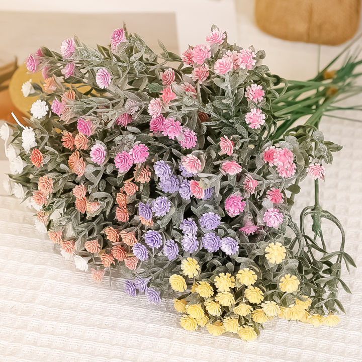 1/5Pcs 27.5Cm Artificial Flowers Plastic Sky Star Flower Arrangement