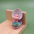 3Pcs/Set Disney Alice in Wonderland Young Oyster Baby Action Figure Toys Cute Curious Oysters Anime Figures Doll Gift Collection. 