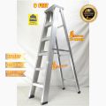 6 Step Aluminium Ladder Height 6 Feet  And Folding Platform Big Steps Light Weight Non Slip  Steps  For Aluminum Construction. 