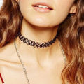 Vintage Hippy Stretch Tattoo Choker Necklace Bracelet Elastic Chocker Henna New. 