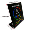 NFC Google Review NFC Stand Display Table Display URL Writing Social Media Business Review Cards 13.56MHz NT/AG215 NFC Stand. 