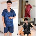 Men Night suit / Groom Short Nighty / Luxury Nightwear for Men / Men Night Dress. 