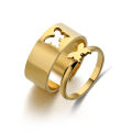 Butterfly Rings Set For Couples, Couples Ring, Gorgeous Ring For Couples , Rings , Butterfly Shaped Couple Rings.. 