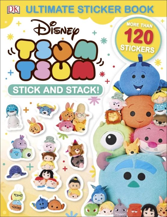 Ultimate Sticker Book Disney Tsum Tsum Stick and Stack!