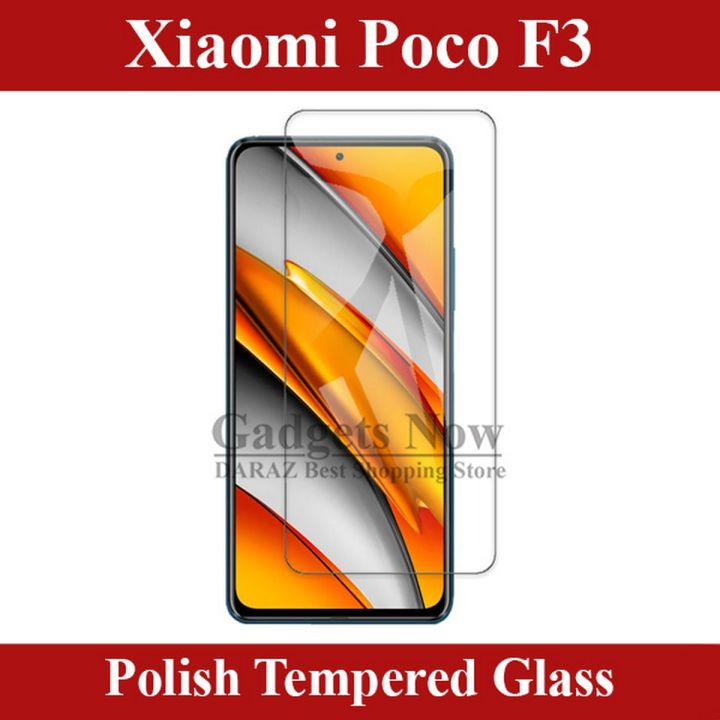 Xiaomi Poco F3 Tempered Glass Screen Protector Premium High Quality Polish Glass For Xiaomi Poco F3