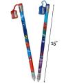 2pcs 15 inch Jumbo Pencil with a sharpener. 