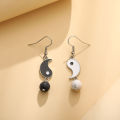Drop Earrings All-Match Stylish Traditional Yin Yang Earrings. 