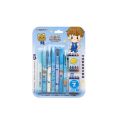 Soft Theme Ink Pen For Girls And For Boys Fountain Pen Set With Erasable Blue/Black/Red Ink Gift For Kids Smooth Writing School Stationery Office Supplies - 3556. 