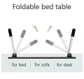 New Wooden Laptop Table, Foldable Laptop Stand, Laptop Desk with Cup Holder, Laptop Lap Desk, Laptop Table with Cup Holder for Study, Arts, Bed and Multipurpose Usage. 