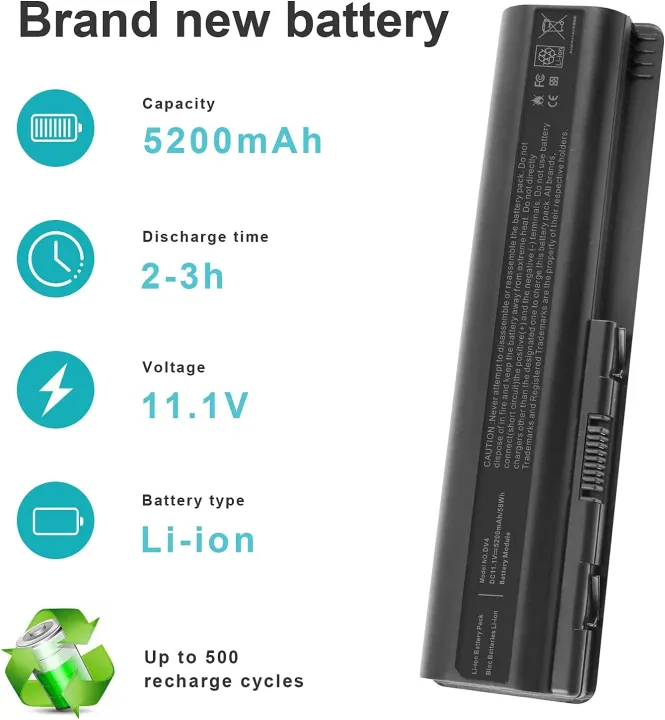 Spare%20484170-001%20484172-001%20498482-001%20484170-002%20HSTNN-CB72%20Battery%20for%20HP%20Pavilion%20DV4-2040US%20DV5-1010%20CQ40%20CQ45%20CQ50%20CQ60%20EV06%20KS524AA%20462889-141%20462890-542%20484171-001%20485041-001%20497694-00%20-%20Image%204