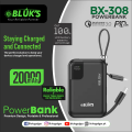 BLUK’S BX-308 SwiftCharge Power Bank 🔋⚡. 