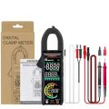 TOOLTOP X6 Smart 400A AC DC Clamp Meter 6000 Counts Ammeter Voltmeter Auto + Manual Test Hz Capacitance NCV Ohm Diode Testers. 