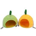 Lovely Pineapple Cotton Velvet Hamster Mice Squirrel Hanging House Warm Nest. 