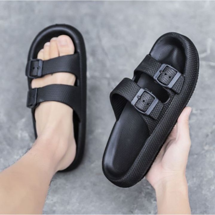 M&W%20High%20Quality%20Slippers%20For%20Men%20And%20Women%20Two%20Strap%20Slides%20Unisex%20Beach%20Sandals%20%7C%20Men%20black%20comfy%20slippers%20flip%20flop%20soft%20slides%20for%20men%20home%20floor%20thick%20sole%20classic%20slippers%20for%20men%20adjustable%20plastic%20buckle%20-%20Image%206