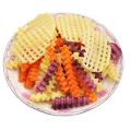 Vegetables cutter Zig zag cutter onion potato slicer. 