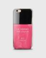 Oppo F3  Cover 3d Hard case  Pink Nail Color - 1cover2333. 