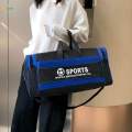 Travel Duffle Bag Adults Portable Sports Gym Bag for Weekend Outdoor Fitness Blue. 