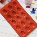 【shengxiong6525】Germany Brand Silicone Madeleine Cookie Mold 100% Platinum Shell Bakeware Moulds + D610. 