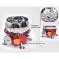 Mini Gas stove  - Windproof Burner Camping Foldable Stove for Outdoor - Portable Folding Mini Stove for Emergency. 