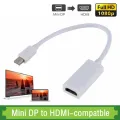 Mini Displayport And DP To HDMI Converter dp to hdmi female Display Port Male To HDMI cable Converter Adapter For PC. 