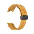 Silicone Watch Strap for Samsung Watch 5 4 44mm 40mm Strap for Samsung Watch 5 Pro 45mm Magnetic Buckle Bands for Samsung Galaxy Watch 4 40mm 44mm / 4 Classic 42mm 46mm Band Magnetic Clasp. 