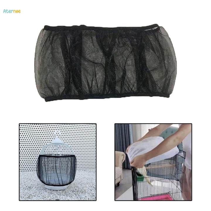 Universal Bird Cage Mesh Cover Airy Cage Net for Parrot Cockatoo Budgies XL
