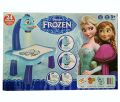 Frozen 3 In 1 Kids Painting Drawing Activity Kit Projector Table - 24 Pattern. 