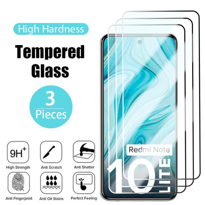 3PCS Tempered Film For Xiaomi Redmi Note 10 9 8 7 Pro 9A 9C 8A 7A Glass Protective Glass For Redmi Note 10 9 10S 8 7 8T Glass
