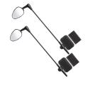 JDXHLAU 2 Pack Bike Helmet Mirror, 360 Degree Adjustable Bicycle Rear View Mirror Bike Mirror Lightweight for Cycling. 