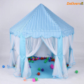 Princess Tent Large Playhouse Kids Castle Play camp Toy for Children Indoor and Outdoor Games, 55'' x 53'' (DxH) (Lights not Included). 