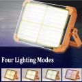 Solar LED Street Light Multifunctional Portable High-Quality Rechargeable Off-Grid Private Lighting Solution 140 leds. 