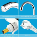 Instant Electric Hot Water Tap Geyser for Kitchen & Bathroom - 3000W Fast Heating Faucet with LED Digital Temperature Display - Tankless Water Heater. 