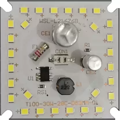 30 Watt 220V or 12V DOB(Direct On Board) LED Bulb Raw Material WHITE Color Light Electronic Hobby Kit