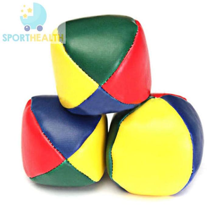 Sporthealth Juggling Balls Classic Bean Bag Juggle Magic Circus Beginner Kids Toy