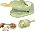 GlobalStar 2 in 1 Dumpling Maker Gujiya, Samosa Maker, Momos Maker Machine, Dumpling Mould for Gujiya Ghughra Making Kitchen Dumpling Puri Maker. 