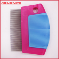 Rubber Grip Lice and Nit Comb | Stainless Steel Nit & Lice Comb Heavy Duty Easy Grip With Best Results | Heavy Duty Portable Best Quality Lice Comb For Hair Treatment Stainless Steel Metal Needles For Men Women. 