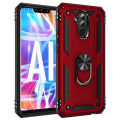lthmy for Huawei Mate 20 Lite Dual Layer Tough Rugged Ring Holder Stand Armor Shockproof Drop Protection Case cover. 