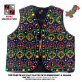Embroidered Pakistani Traditional Sindhi Balochi & Cultural Party Wear Waistcoat Koti for Women Chest Size 34-36 Inches Multicolour Embroidery Threadwork Waist Coat Craft by ZENZ. 