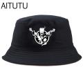 Thunderdome Bucket Hats men Women print Fisherman Hat Korean Style cool Climbing Outdoor Sunscreen Bucket Hat boys girls sun cap. 