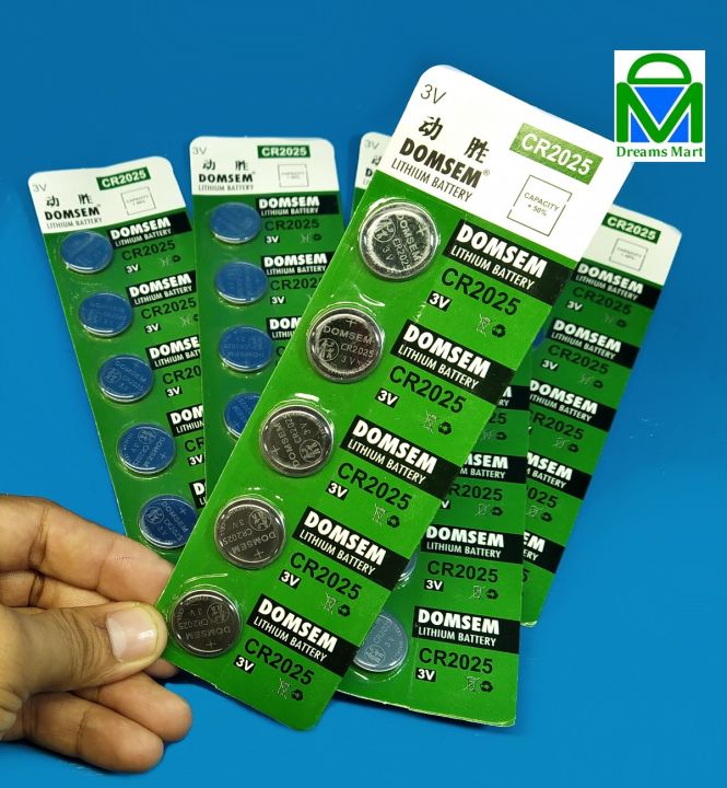 DreamsMart%20Pack%20of%205pcs%20CR2025%203V%20Lithium%20Battery%20Cells%20Watch%20Remote%20Toys%20RTC%20Motherboard%20Cell%20Coin%20Button%202025%20DIY%20Project%20-%20Image%203