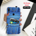 Huawei Y9 Prime 2019 Pouch Cover - Print Soft Back Cover Case for Huawei Y9 Prime 2019. 